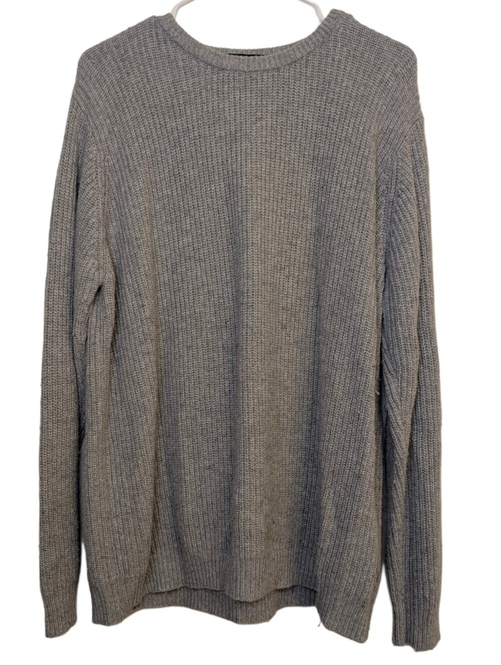 Brandy Melville Gray Crewneck Knit Oversized Sweater